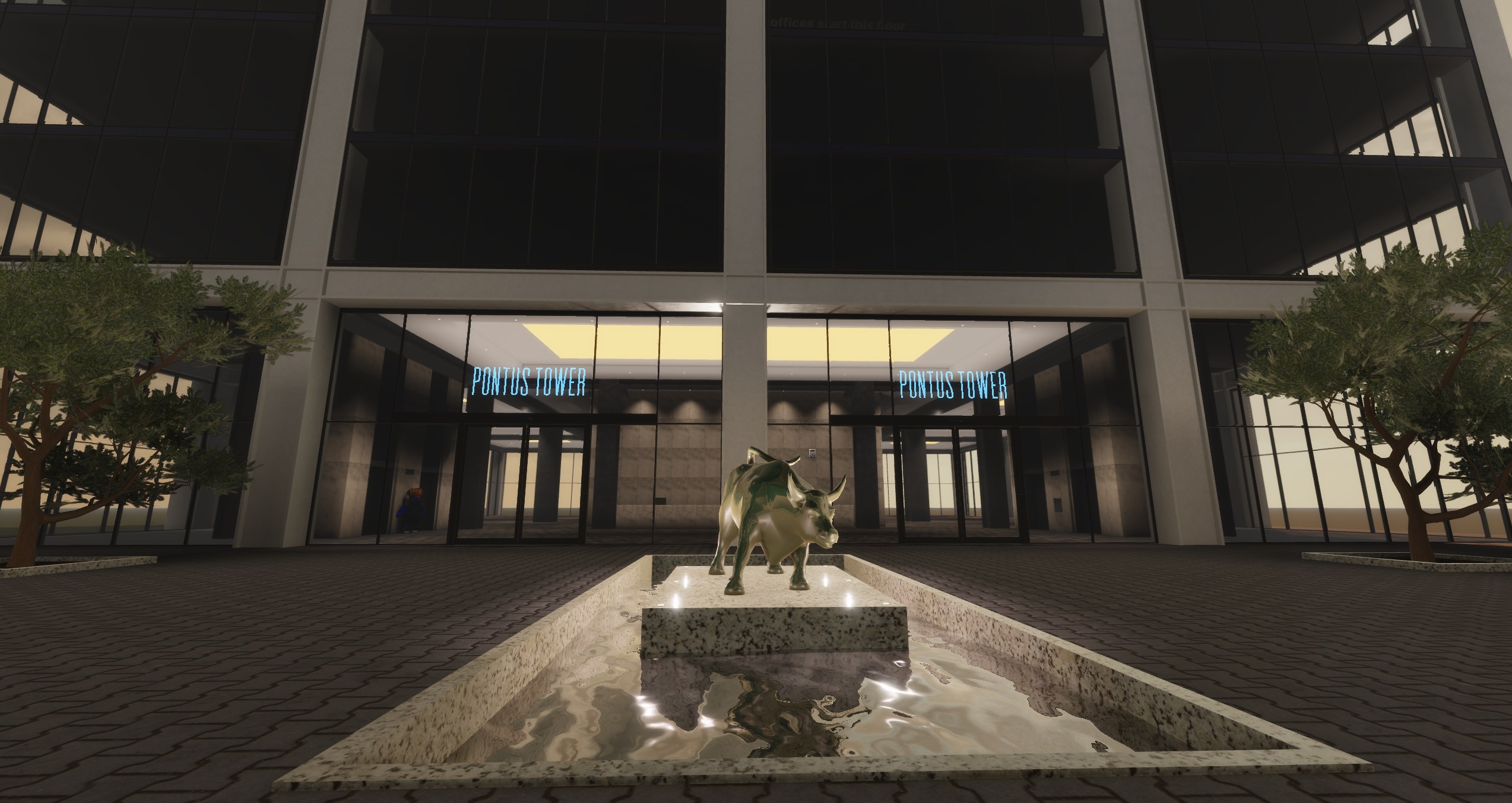 Pontus Tower - Realistic building showcase with working systems